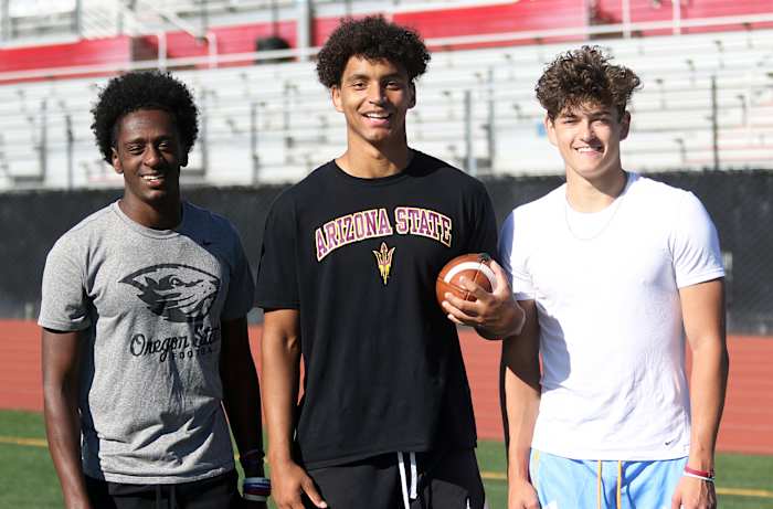 Kenen Elder, Jayden Fortier, AJ Noland photo Dan Brood 2